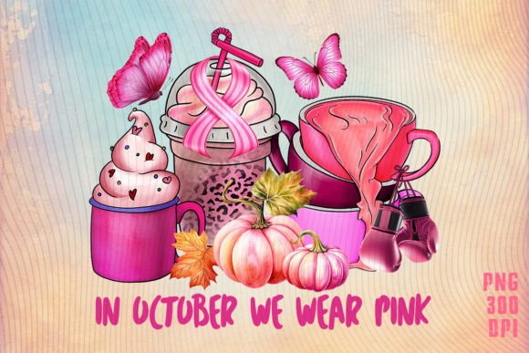 Breast Cancer Pink Coffee Cup T-Shirt