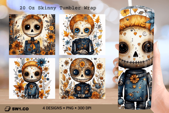 Cute Little Ghost Tumbler Sublimation